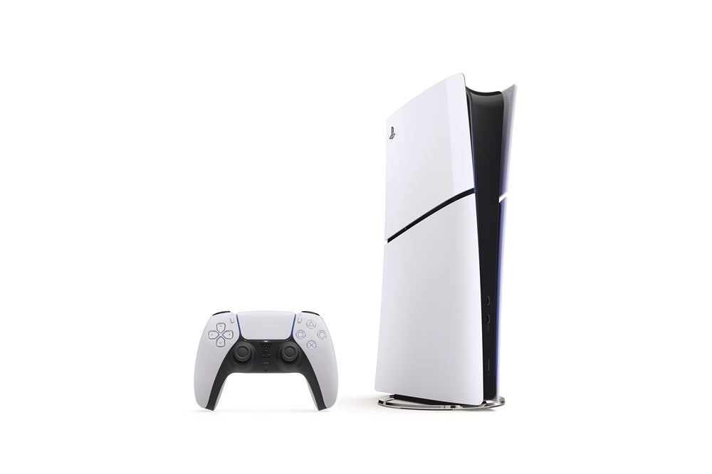 Console PlayStation 5 Slim Édition Numérique Blanc et Noir